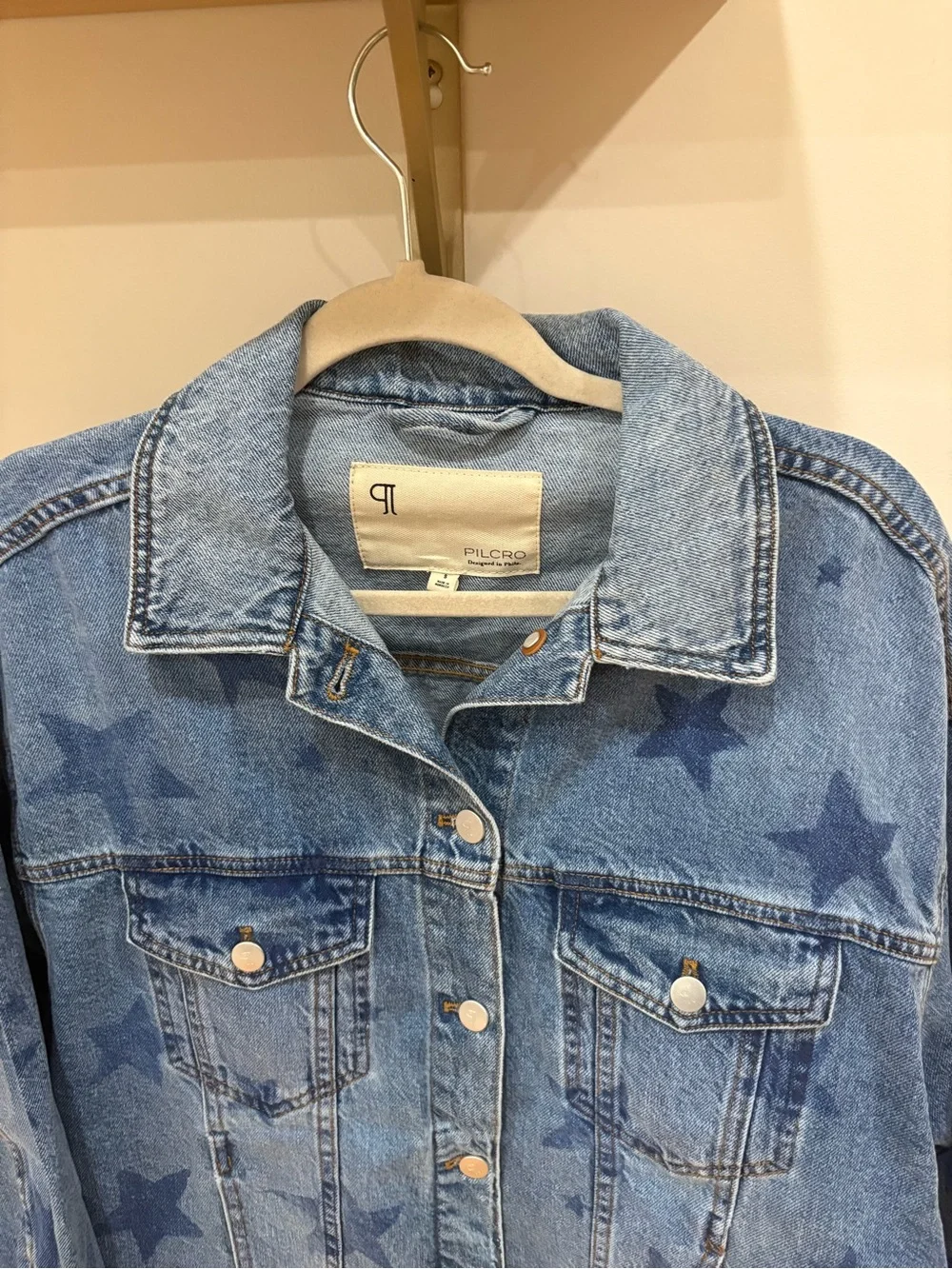 Pilcro Light Blue Denim Jacket - Picture 2 of 5